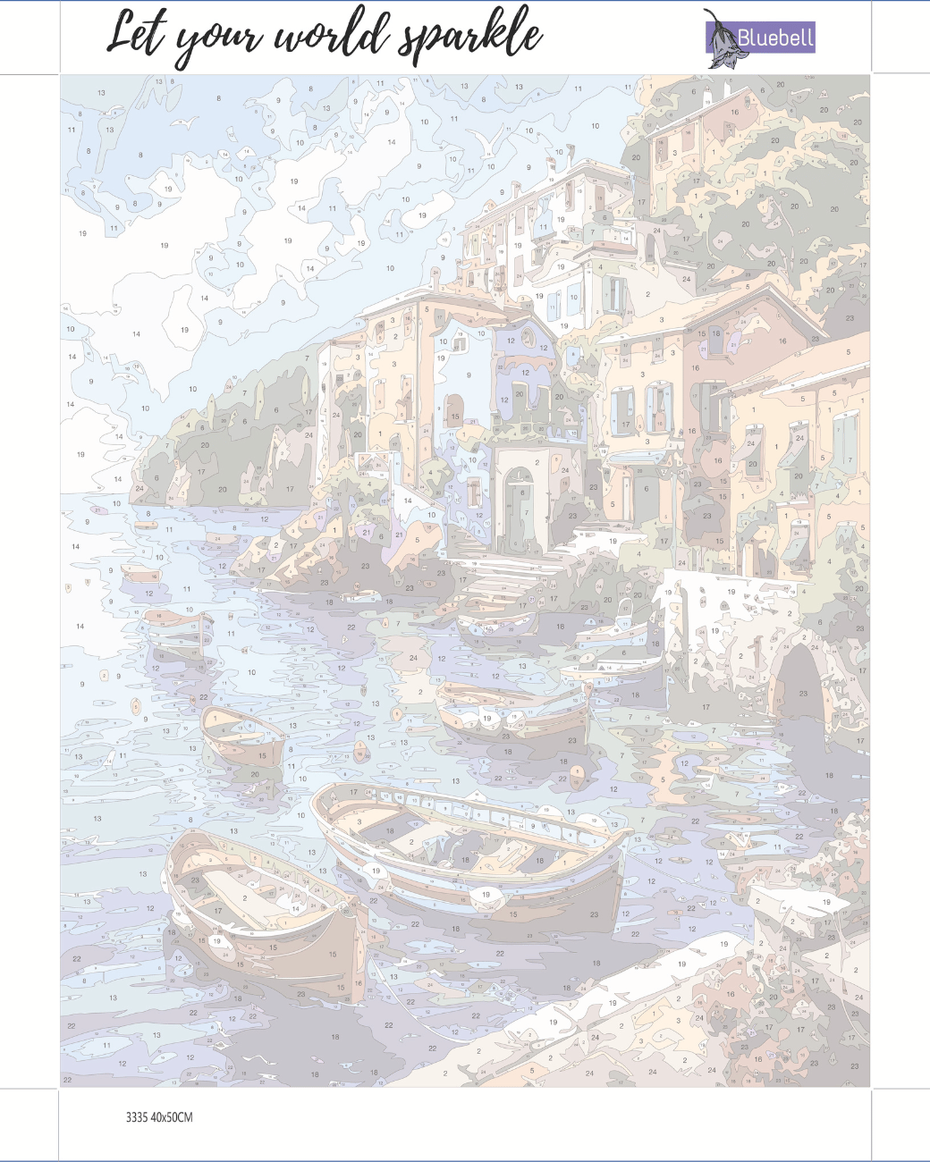 Harbor of dreams paint by number