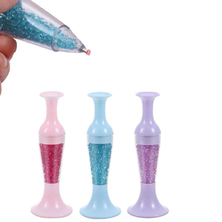Diamond Art Pen With Flower Pot Shaped