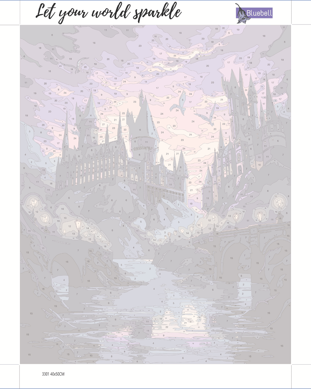 Hogwarts Legacy paint by number