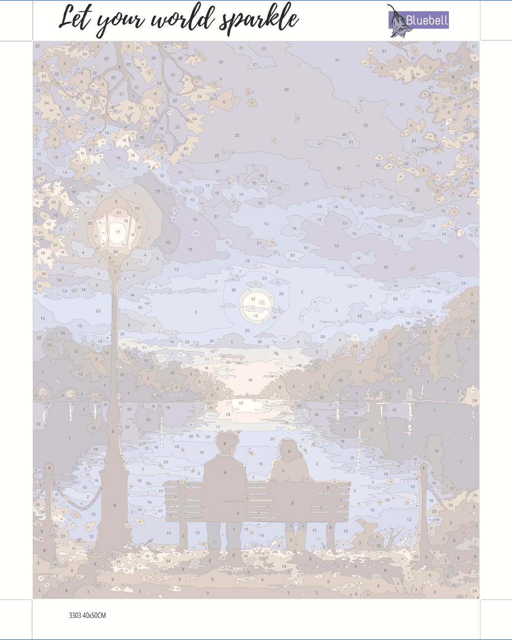 Autumn calmness paint by number
