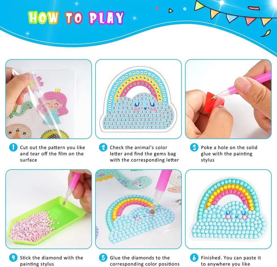 Diamond Painting Stickers