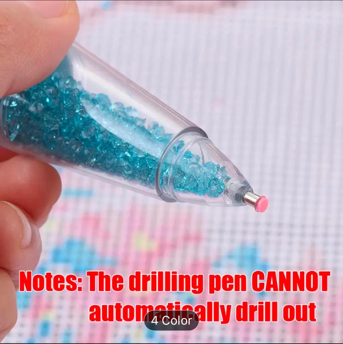 Diamond Art Pen With Flower Pot Shaped