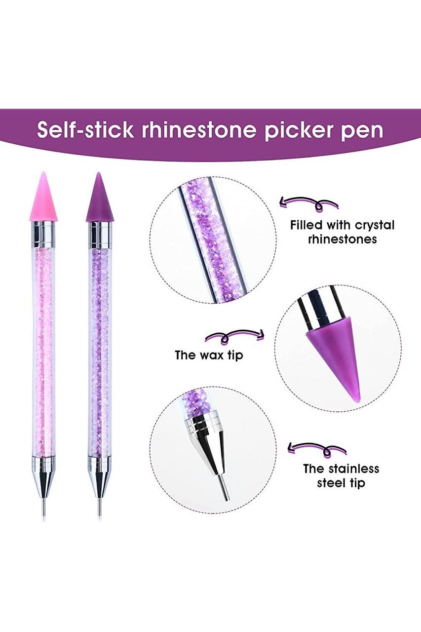 2-in-1 Diamond Painting &amp; Nail Art Pen – Precision & Style