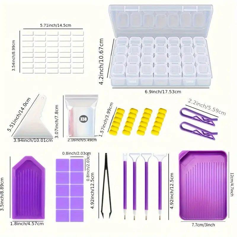 56-pcs Diamond Painting Tool Set