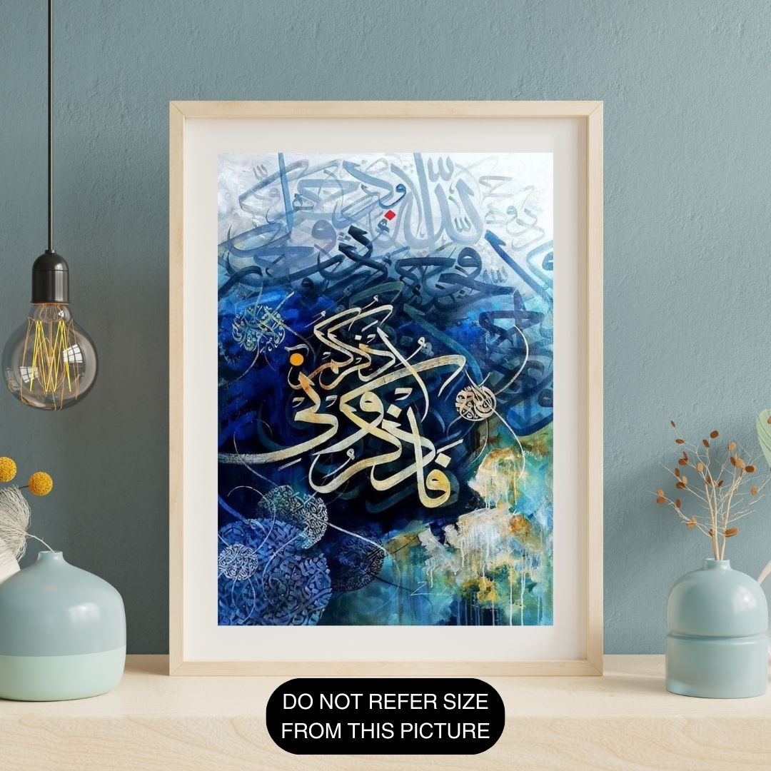 Calligraphy Paint Arabic Calligraphy Paint by number – Bluebell Shop